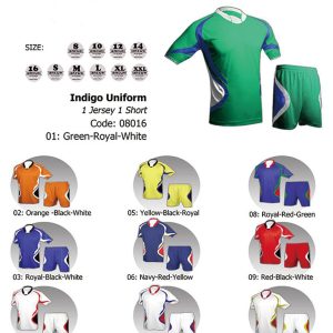 Indigo Complete Uniform Set