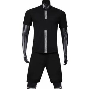 Pari Black SB Complete Soccer Uniform Kit